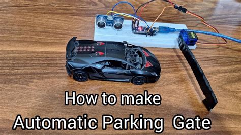 toll gate system using arduino